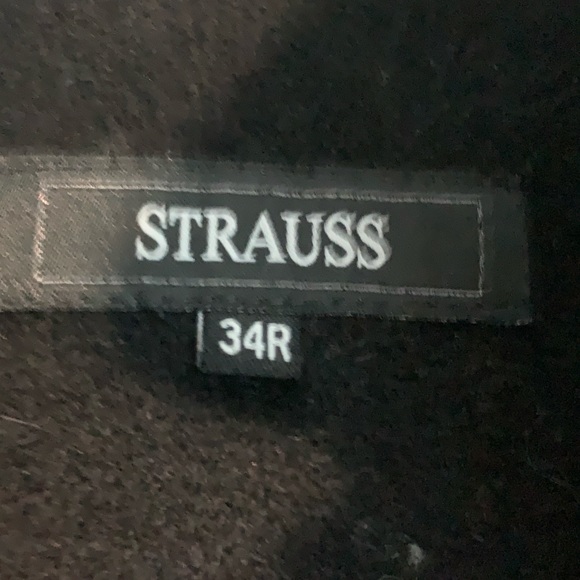 Black Star & Strauss overcoat  size 34r - Picture 3 of 5